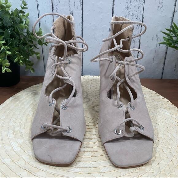 Vince Camuto Nahara Lace Up Block Heel Sandals Size 10 - Picture 3 of 10